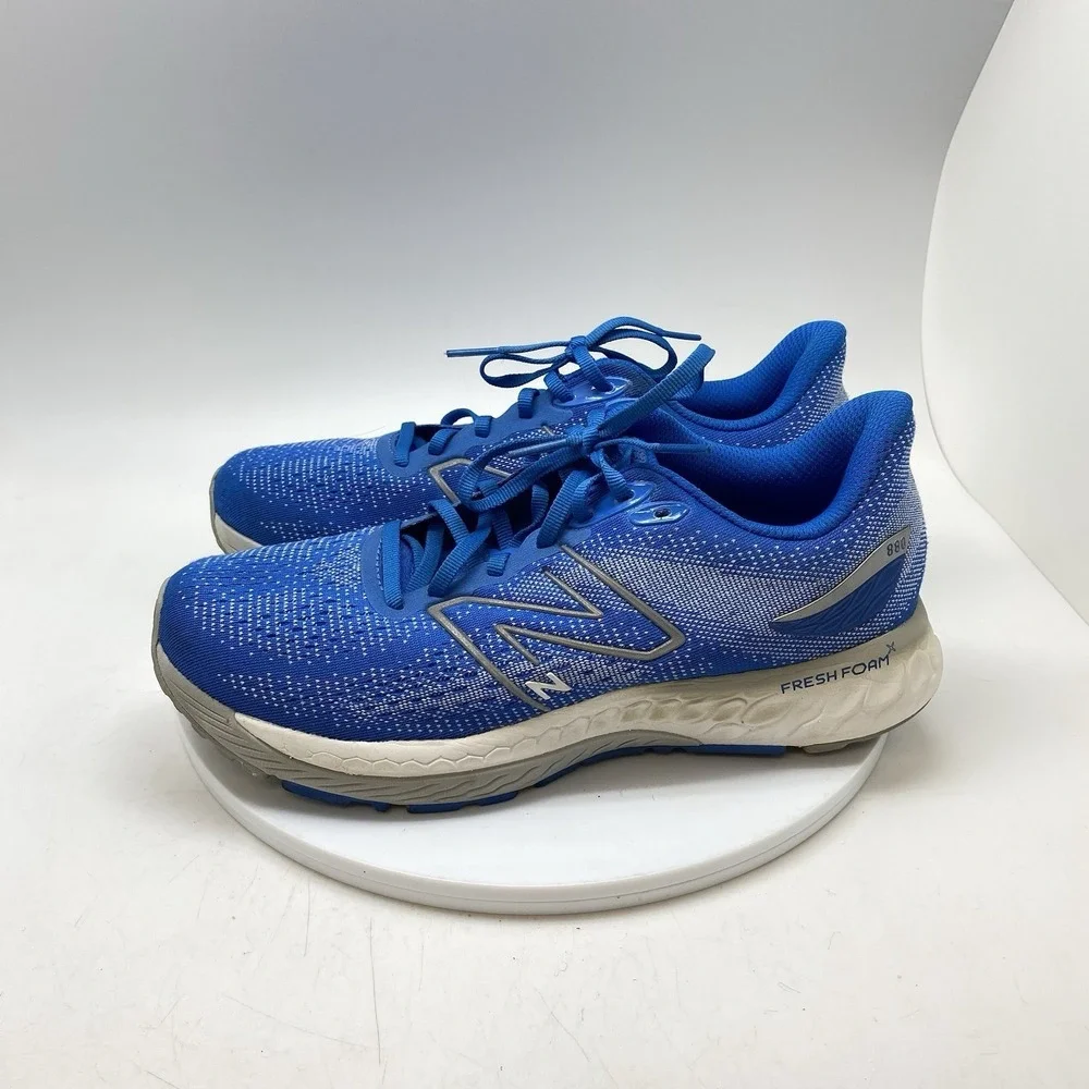New Balance Sneakers Womens 11 B Fresh Foam X 880v12 W880H12 Blue Running Shoes
